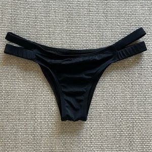 Victoria Secret black bikini bottoms